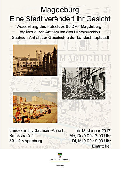 Werbeplakat für die Ausstellung. Klicken zum Vergrößern.