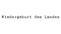 Textausschnitt aus Dokument mit den Worten "Wiedergeburt des Landes"