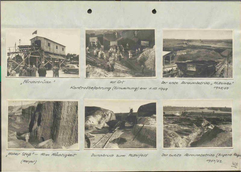 Aus F 90, Nr. 35: „Kohle-Notbergbaubetrieb „Hoffnung I“ des VEB (K) Barneberg“. Der Betrieb existierte von 1948-1954. Abbildung aus F 90, Nr. 35: „Kohle-Notbergbaubetrieb „Hoffnung I“ des VEB (K) Barneberg“. Der Betrieb existierte von 1948-1954.