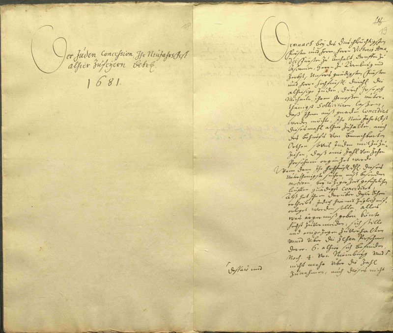 Die Bitte um Genehmigung der Feier schloss zugleich die Zulassung von Gästen aus benachbarten Orten ein, „daß eine Zahl von Zehen Persohnen ergäntzet werde.“ (LASA, Z 18, C 15 Nr. 1 Bd. II, Bl. 18-19)
